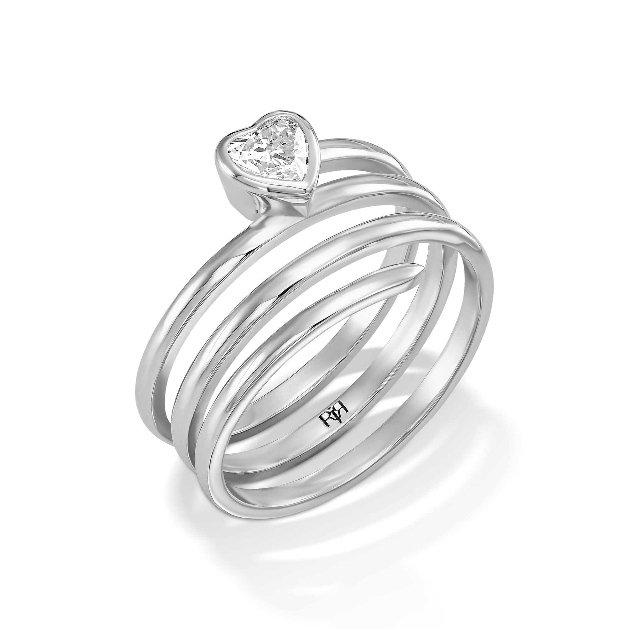 Heart Snake Ring