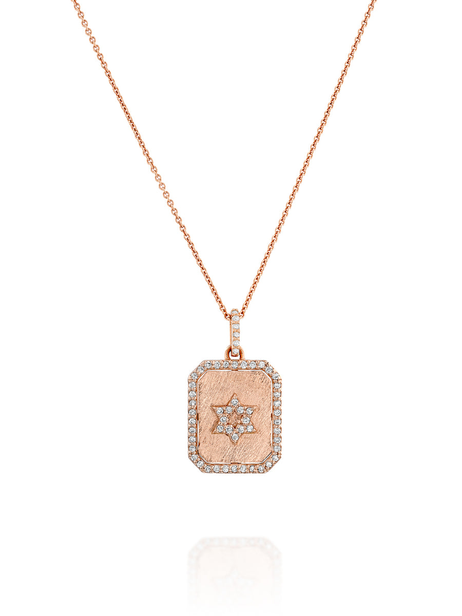 Star of David Plate Chain