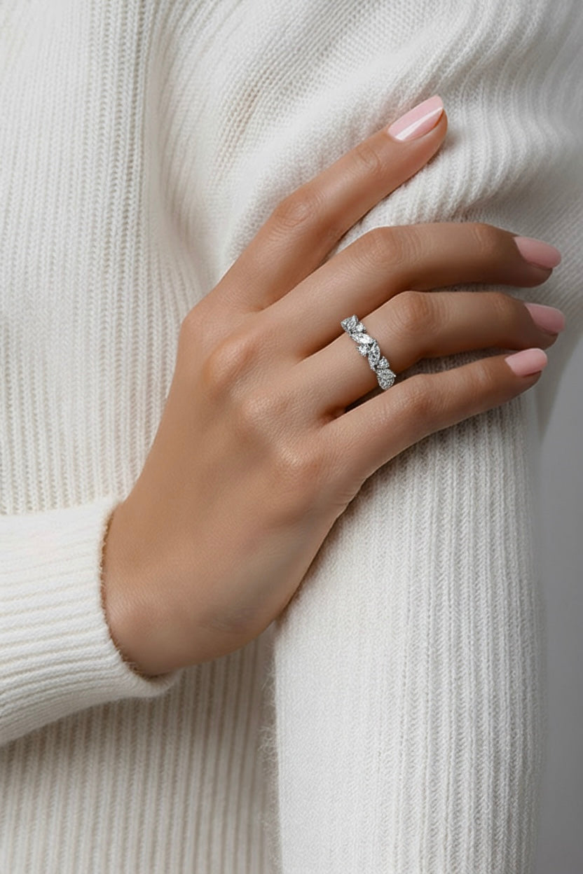 Mq Half Eternity Ring
