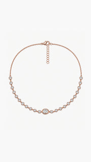Oval Choker Necklace