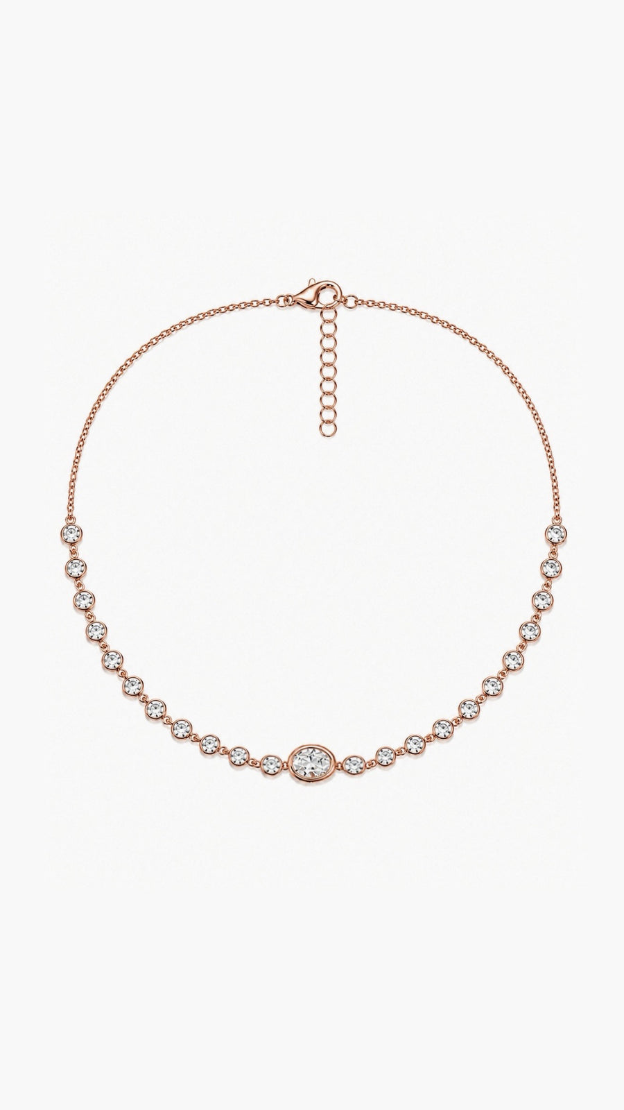 Oval Choker Necklace