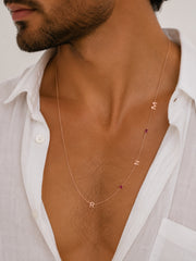 Letter Necklace For Men