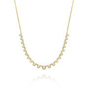 Degrada diamond necklace