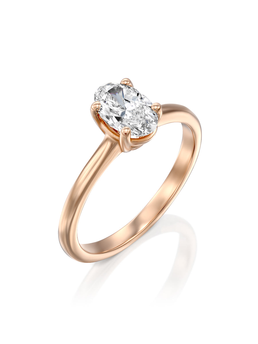 Oval Cut Engagement Ring