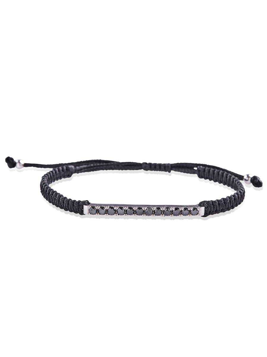 Plate Bracelet For Men  BLACK DIAMOND