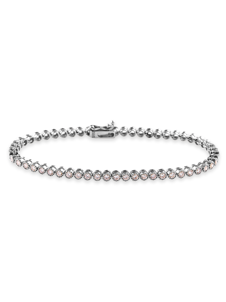 Round Tennis Bracelet L