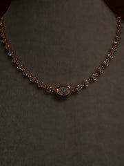 Oval Choker Necklace