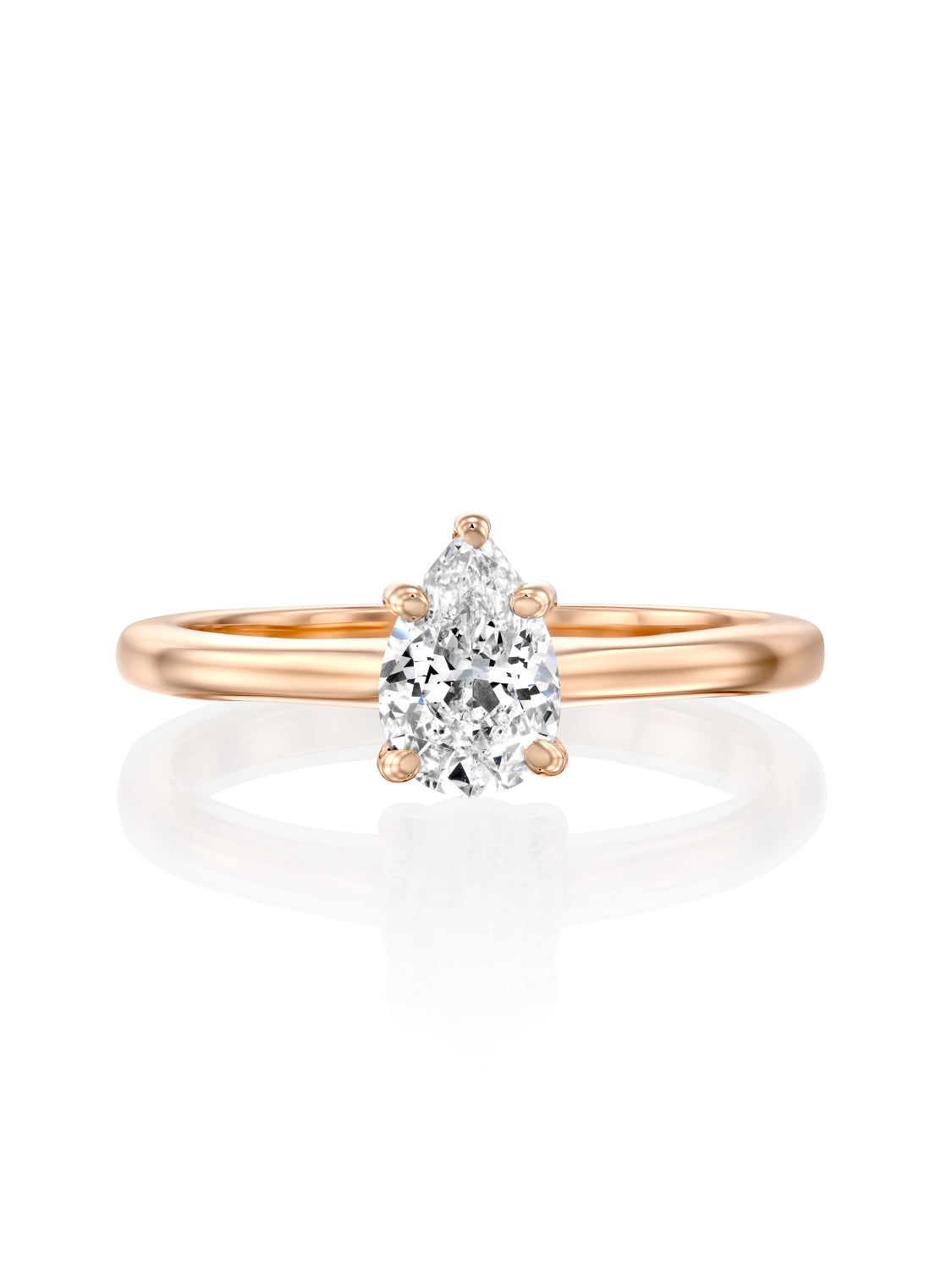 Pear Shape Engagement Ring