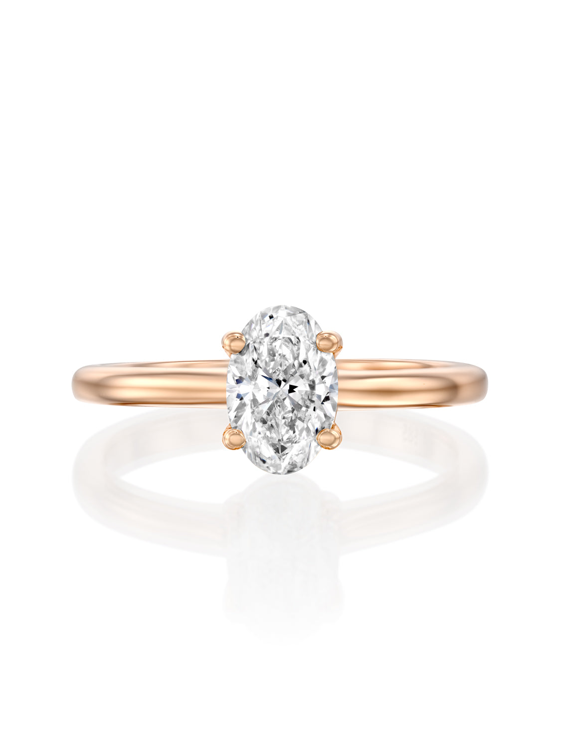 Oval Cut Engagement Ring