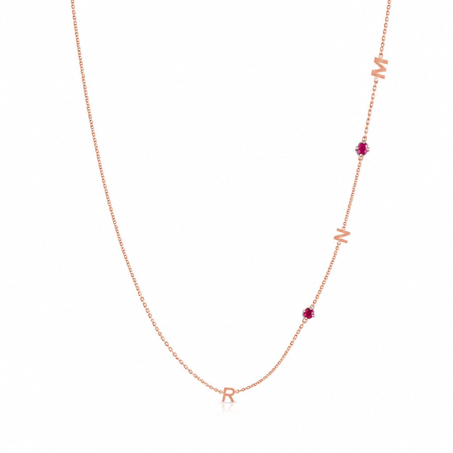 Letter Necklace For Men