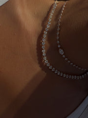 Oval Choker Necklace