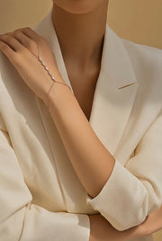 5 Stone MQ Bracelet Hand Chain