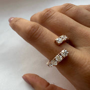 Open eternity ring