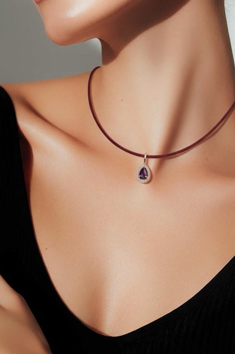 Valentine Rubi Necklace