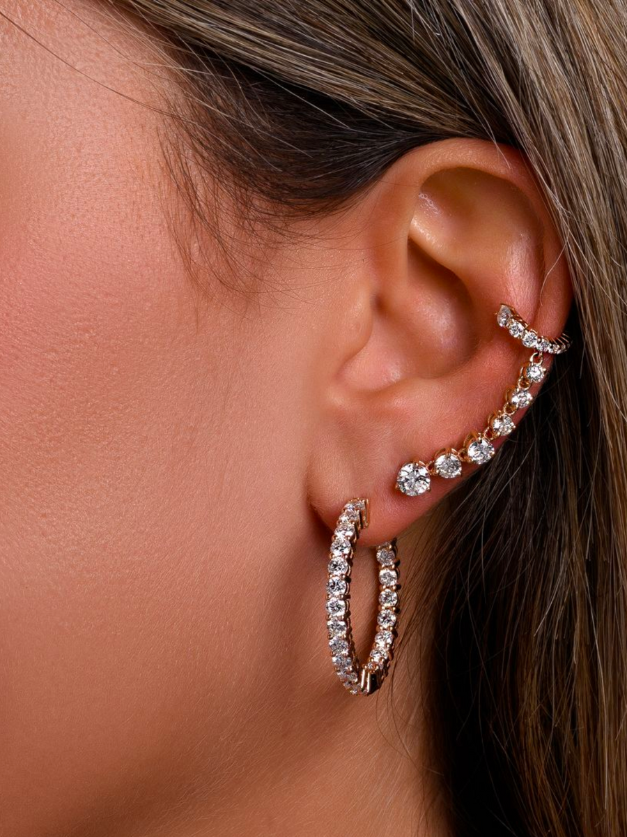 Helix Climbing Earring