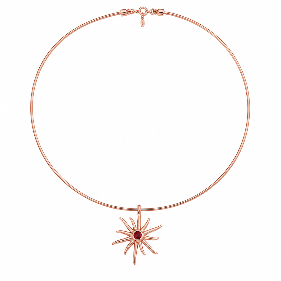 Gold Rubi Necklace