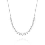 Degrada diamond necklace