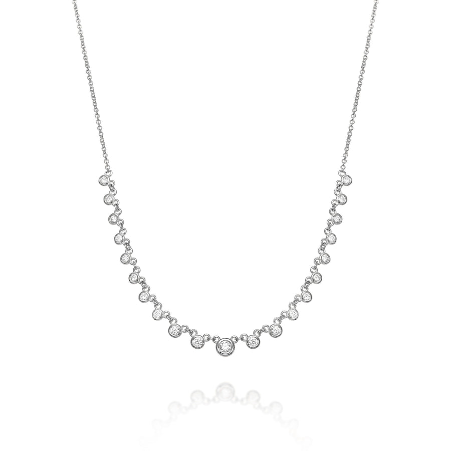 Degrada diamond necklace