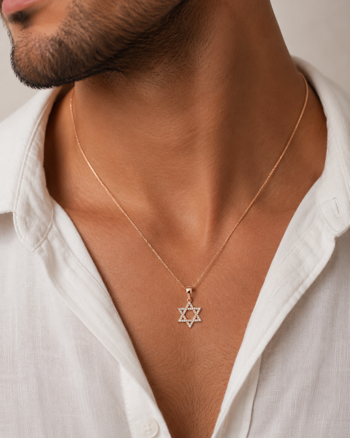 Star Of David Necklace