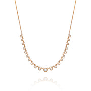 Degrada diamond necklace