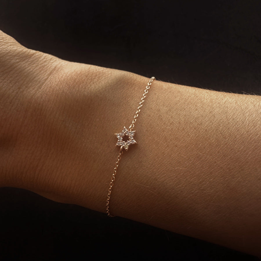 Star of David Bracelet chain