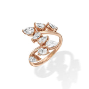 Open pear shape Ring