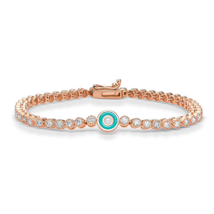 Tennis Eye Bracelet