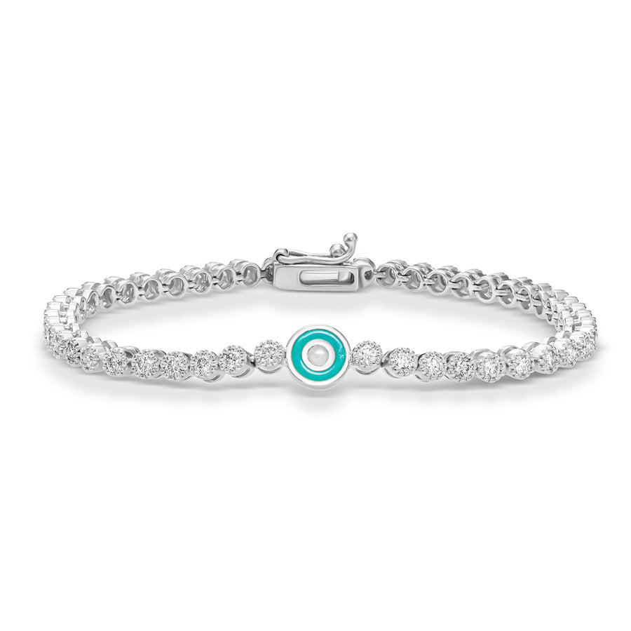 Tennis Eye Bracelet