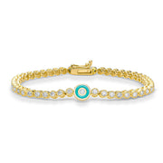 Tennis Eye Bracelet