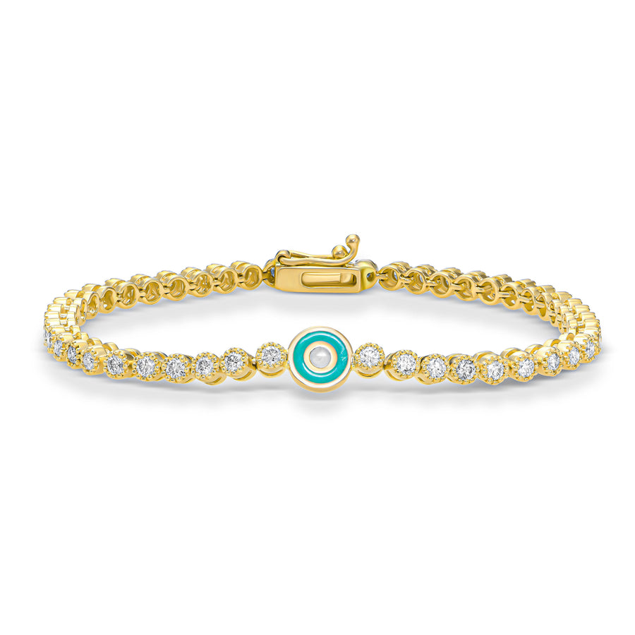 Tennis Eye Bracelet
