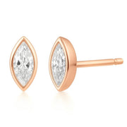 Mq bezel earring