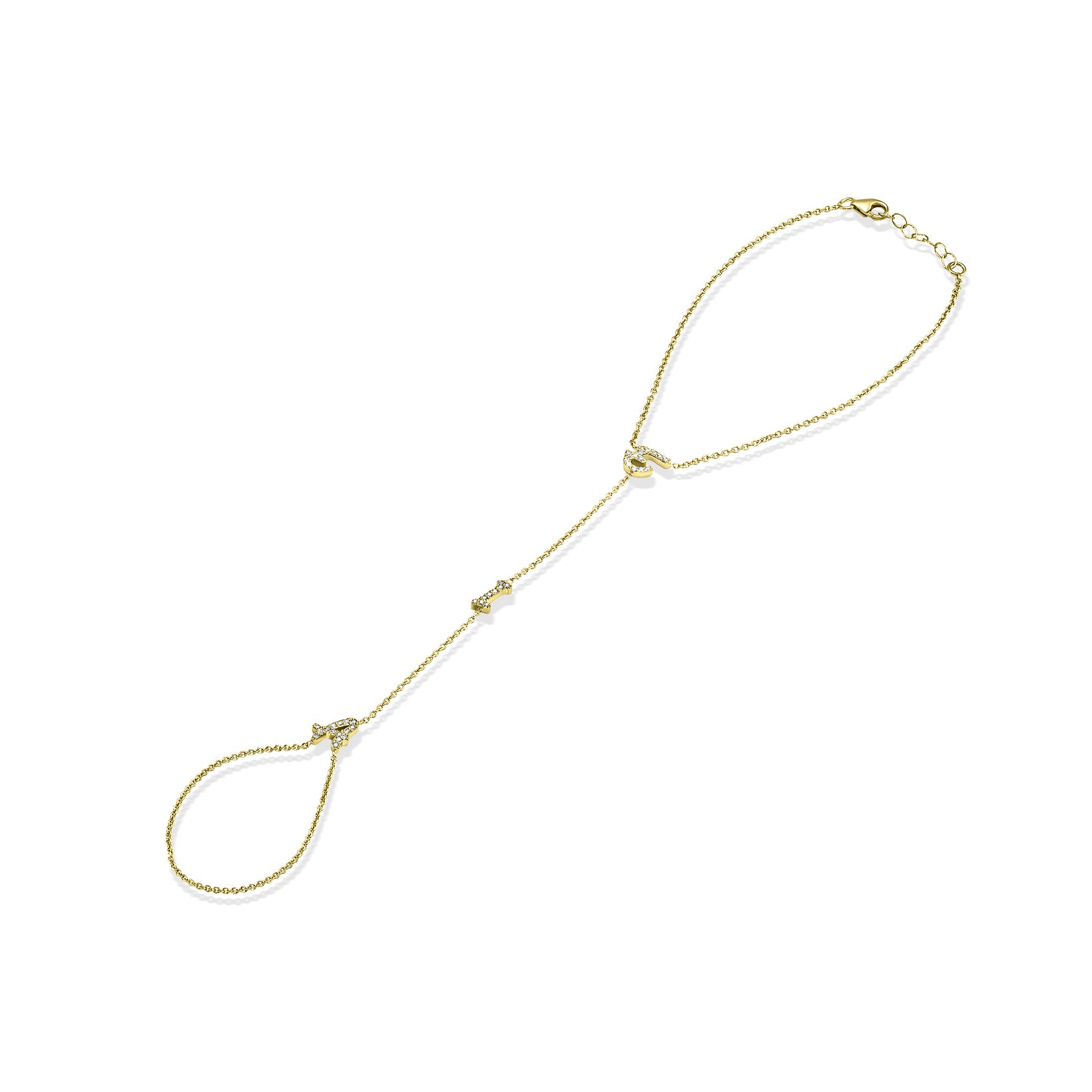 Letter Bracelet Hand Chain