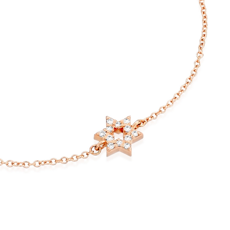 Star of David Bracelet chain