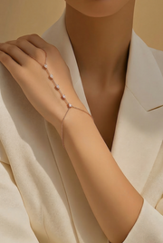 Pear shpe Bracelet Hand Chain