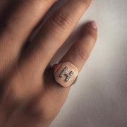 Letter Seal Ring