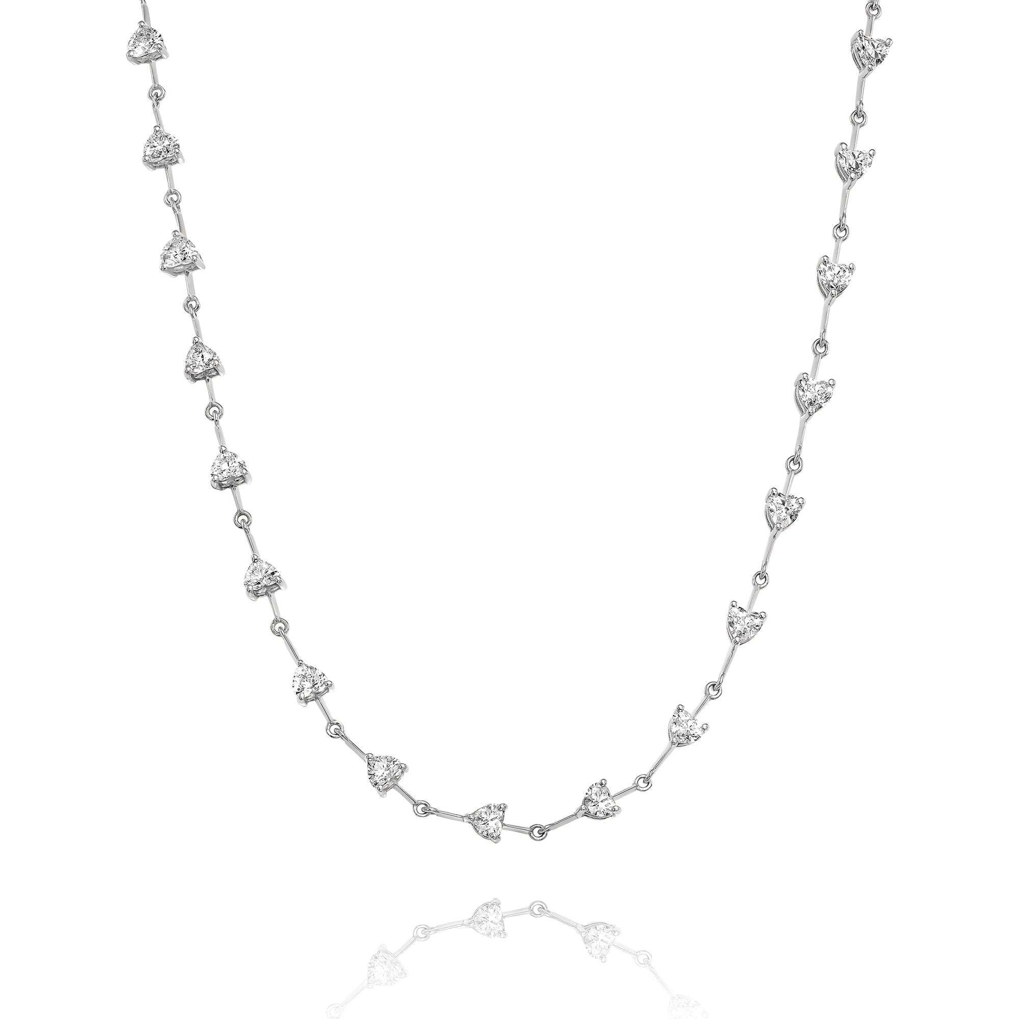 Heart collar necklace