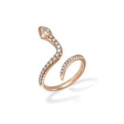 Pear Snake Ring