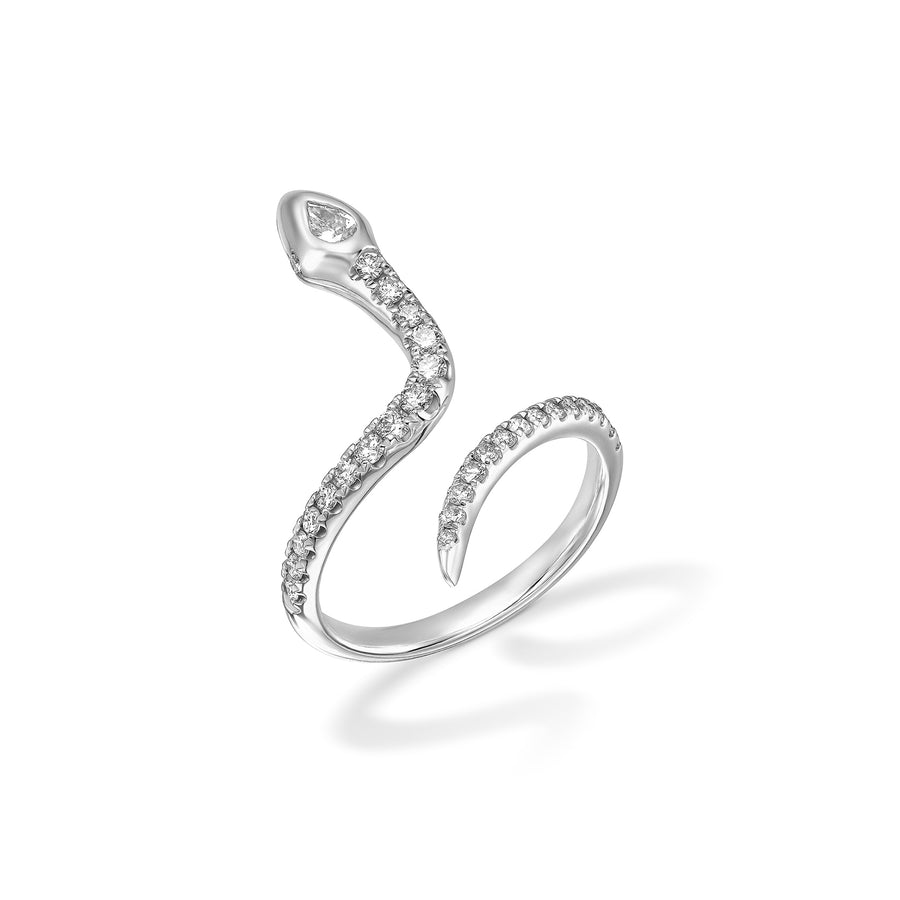 Pear Snake Ring