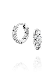 Eternity Hoop Earrings